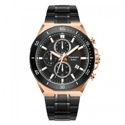 Christophe Arden CA 3007 Rosegold Black Steel MCFBRBA